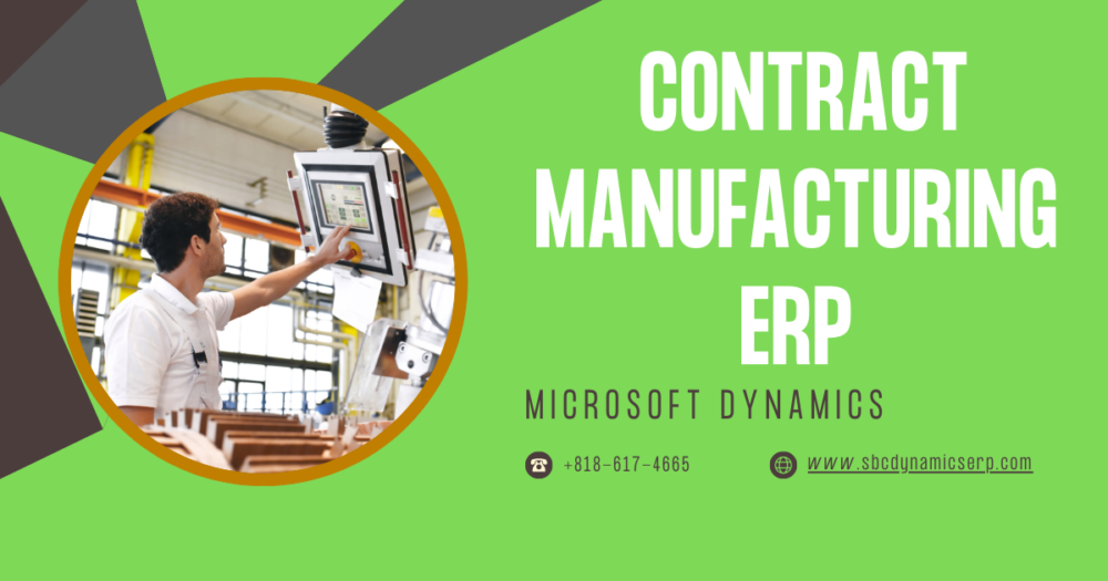 Contract manufacturing ERP Capacity planning