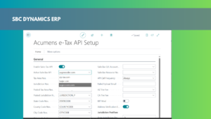 BUSINESS CENTRAL E-TAX