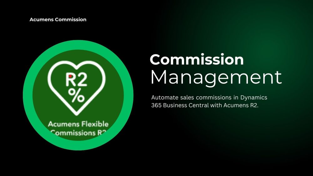 Commission Software for Dynamics