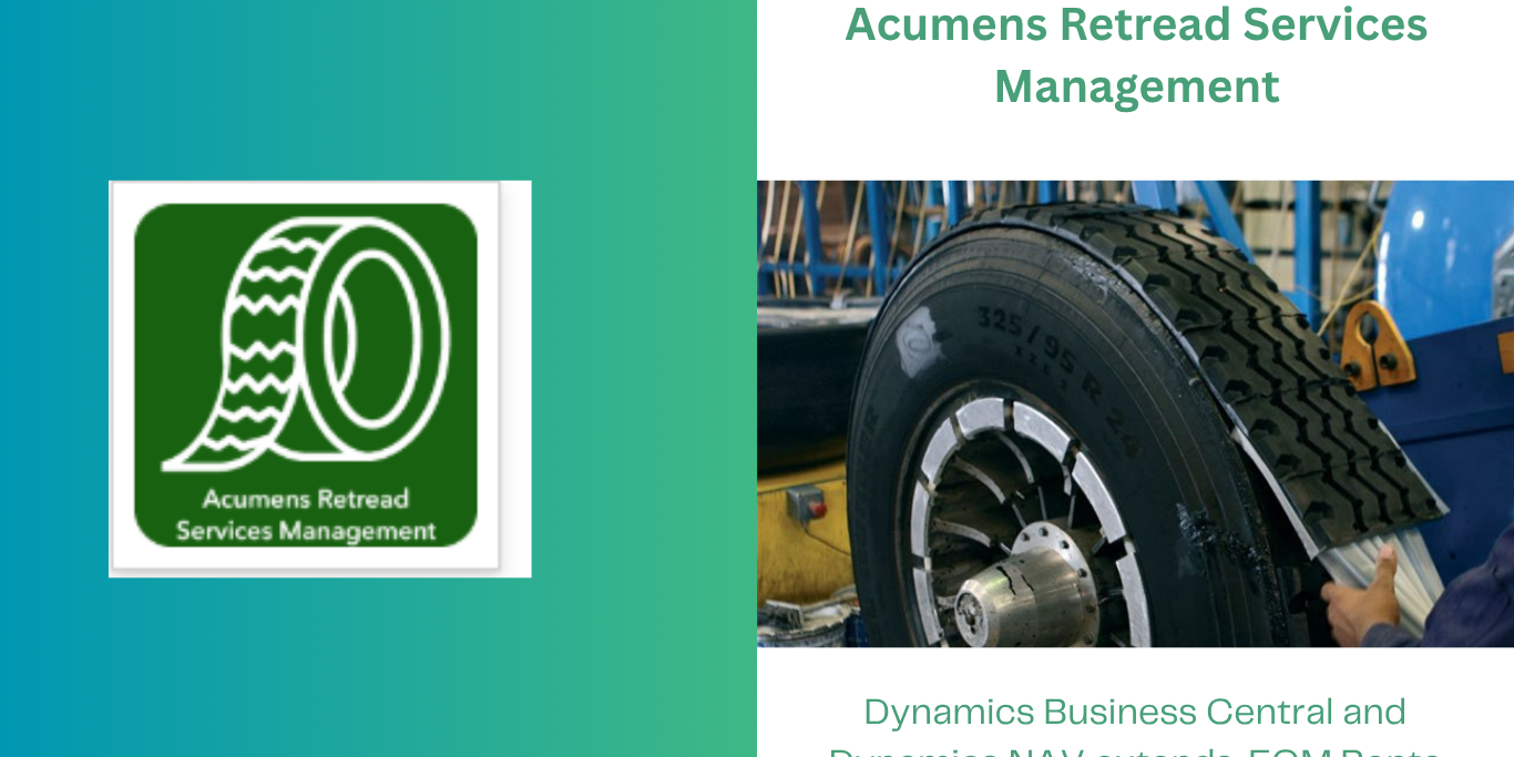 Tire Retread management software