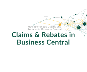 rebate management software dashboard analytics