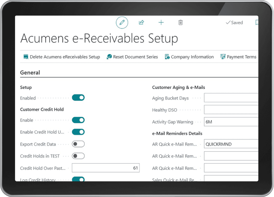 Acumens Receivables & Collections Management
