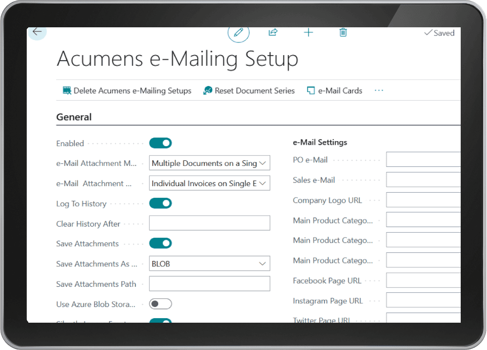 Acumens e-Mailing