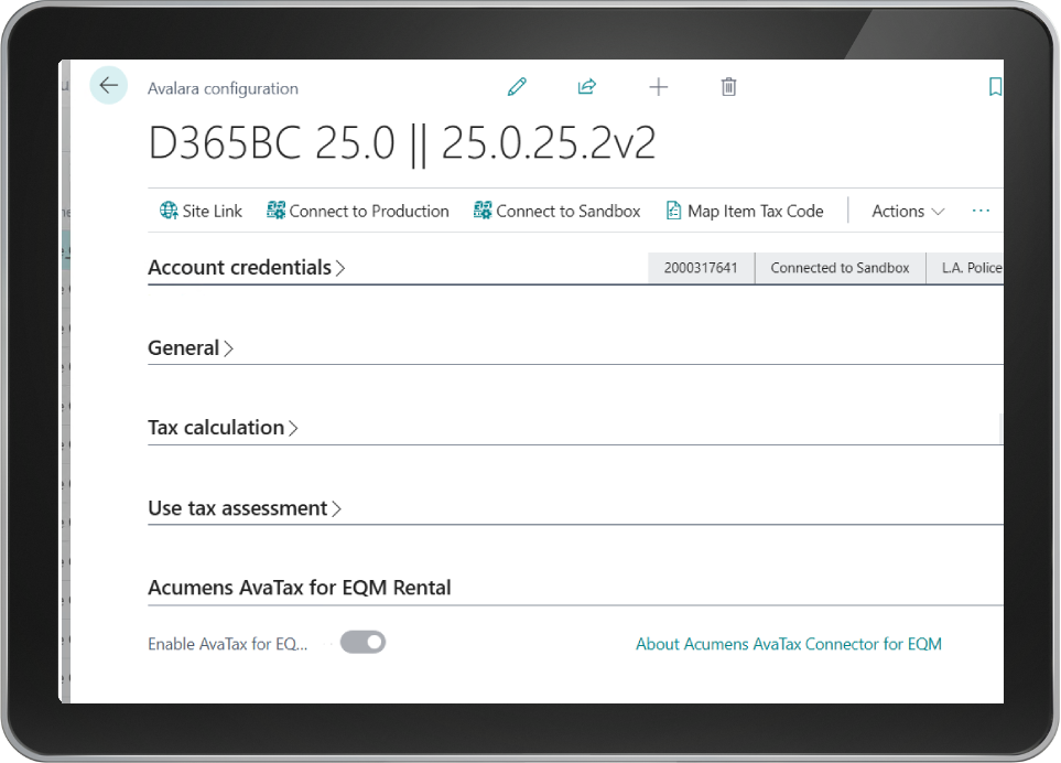 Sales Tax Enhancement for Armada Dynamics